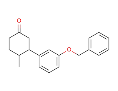 (3RS,4SR)-3-(3-benzyloxyphenyl)-4-methylcyclohexanone