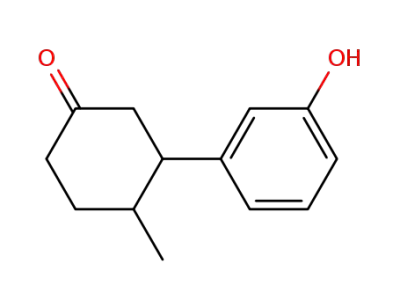 (3RS,4SR)-3-(3-hydroxyphenyl)-4-methylcyclohexanone