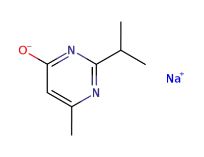 sodium 2-isopropyl-6-methylpyrimidin-4-olate