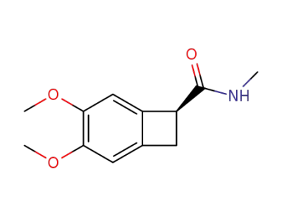 (7S)-3,4-dimethoxy-N-methylbicyclo[4.2.0]octa-1,3,5-triene-7-carboxamide