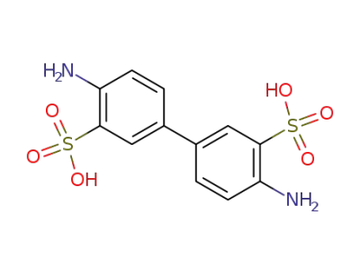 4,4'-diaminobiphenyl-3,3'-disulphonic acid