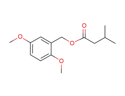 2,5-dimethoxybenzyl 3-methylbutanoate