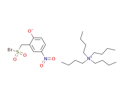 tetra(n-butyl)ammonium 2-hydroxy-5-nitrotoluene-α-sulphonyl bromide